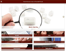 Tablet Screenshot of jewishthornhillwoods.org